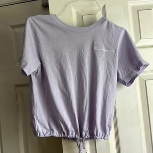champion tee, small, purple
